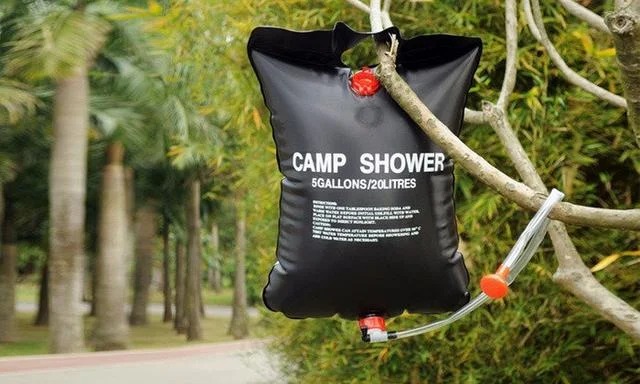 Літній душ дачний переносний похідний CAMP SHOWER 20 літрів / Душ для дачі підвісний - мініатюра 5