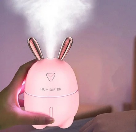 Зволожувач повітря та нічник 2в1 Humidifiers Rabbit Дифузор освіжувач з підсвіткою - мініатюра 2
