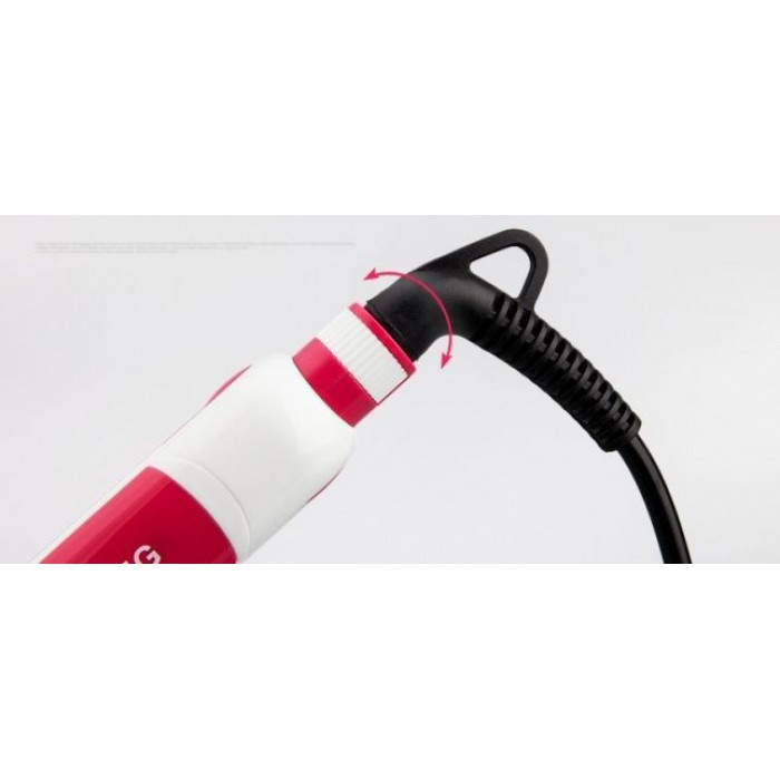 Багатофункціональна плойка для волосся Gemei GM 2921 Стайлер для укладки 3 в 1: праска / щипці / гофре - мініатюра 5