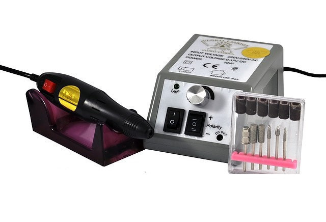 Фрезер для манікюру Manicure Pedicure set Mercedes-2000 з набором фрез, 10 Вт Armor grinder - мініатюра 3