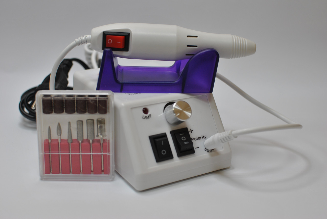 Фрезер для манікюру Manicure Pedicure set Mercedes-2000 з набором фрез, 10 Вт Armor grinder - мініатюра 5