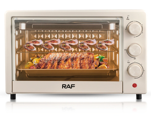 Духовка електрична RAF5306 · Портативна духова піч для дому, 22 л · Біла