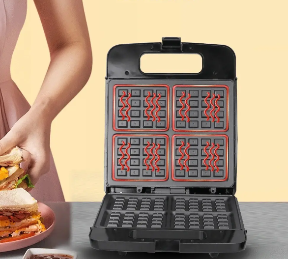 Електрична вафельниця RAF 521, 1400Вт - мініатюра 4