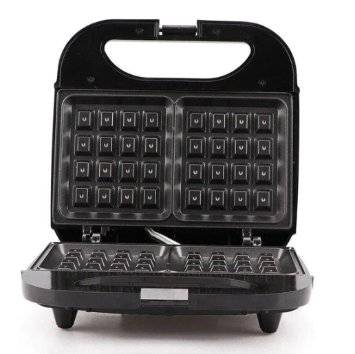 Вафельниця електрична RAF 525 Домашня портативна електровафельниця для приготування пишних вафель, 750 Вт