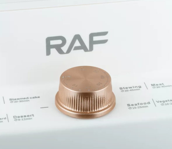 Багатофункціональна трирівнева електрична пароварка RAF R.5238 Біла - мініатюра 5