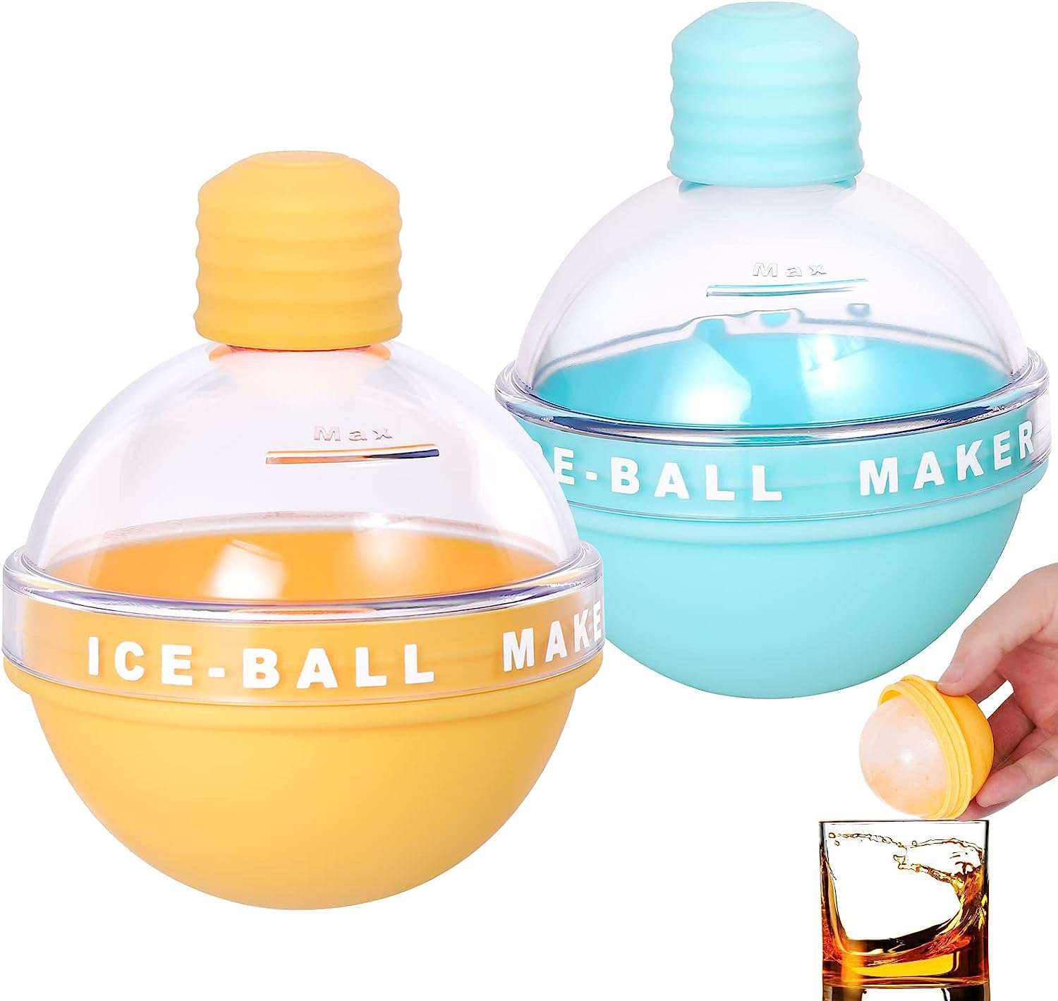 Форма для льоду ICE-BALL Крижана Куля для віскі та коктейлів - мініатюра 3