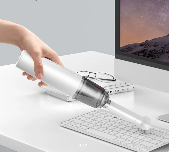 Портативний бездротовий міні пилосос для дому та автомобіля - мініатюра 6