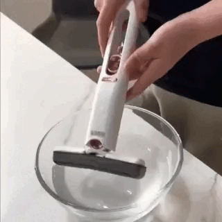 Портативна міні швабра Mini Mop з автоматичним віджиманням - мініатюра 2