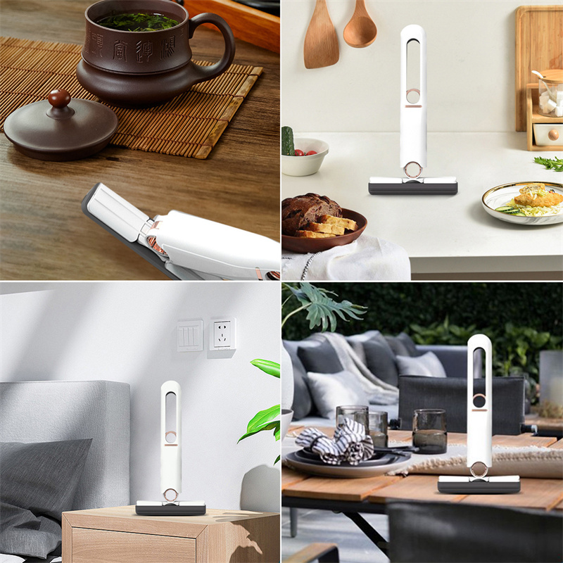 Портативна міні швабра Mini Mop з автоматичним віджиманням - мініатюра 7