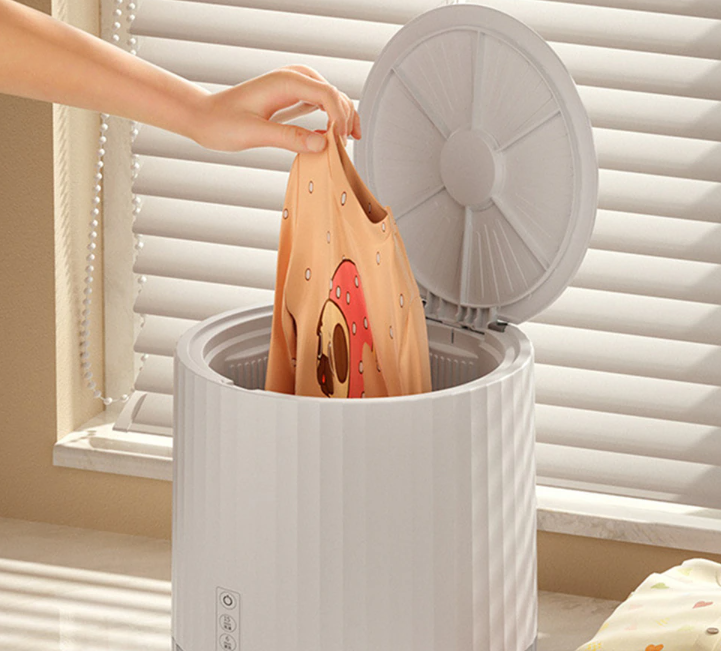 Портативна пральна міні машинка Underclothes для прання нижньої білизни, до 2 кг - мініатюра 3