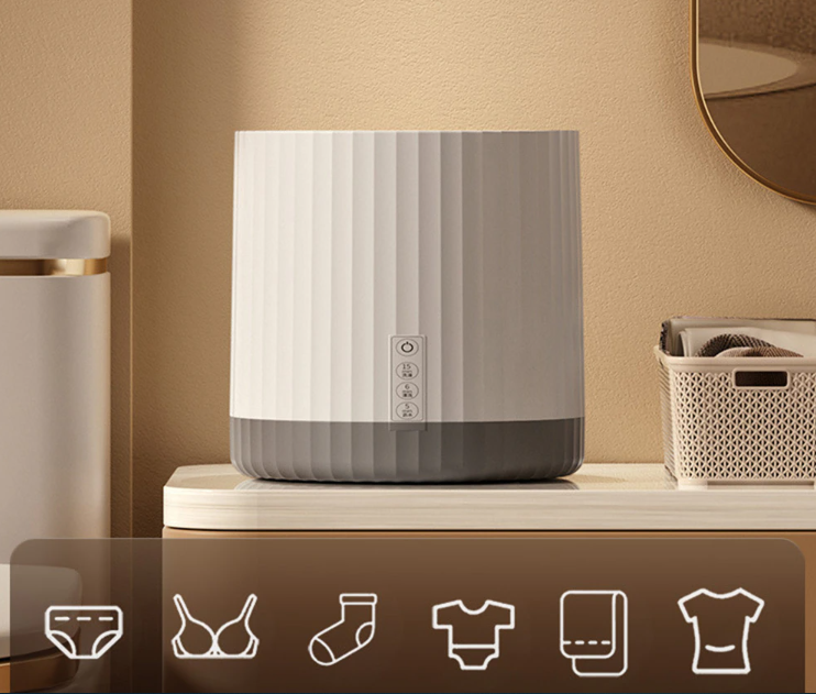 Портативна пральна міні машинка Underclothes для прання нижньої білизни, до 2 кг - мініатюра 4