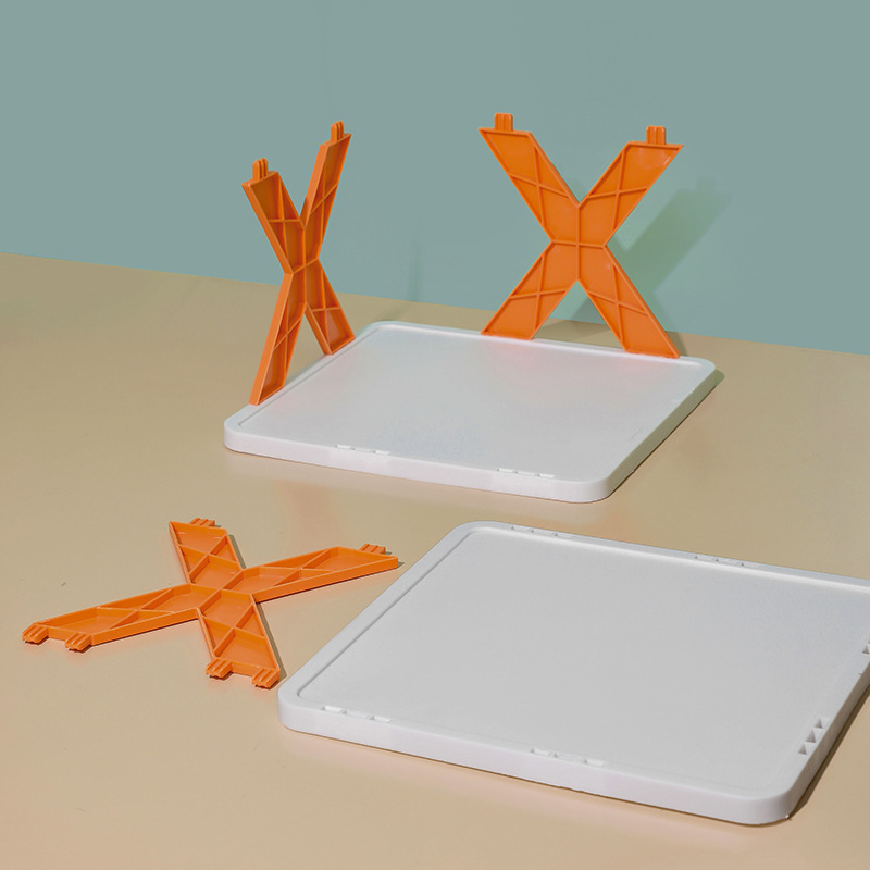 Вертикальна складна полиця - органайзер для взуття X-Shaped на 5 ярусів - мініатюра 6