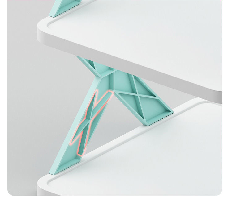 Вертикальна складна полиця - органайзер для взуття X-Shaped на 8 ярусів - мініатюра 4