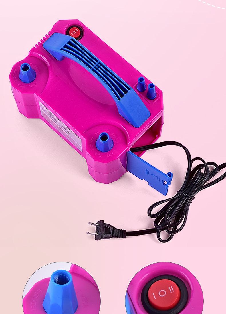 Портативний електричний насос для повітряних куль Electric Balloon Pump - мініатюра 4