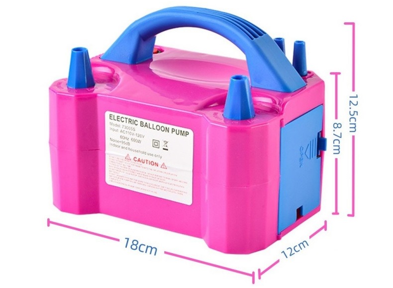Портативний електричний насос для повітряних куль Electric Balloon Pump - мініатюра 5