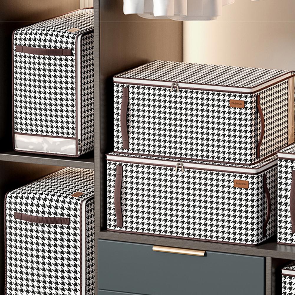 Сумка – валіза для зберігання одягу, білизни, ковдр Органайзер для шафи, 60 х 45 х 25 см - мініатюра 8