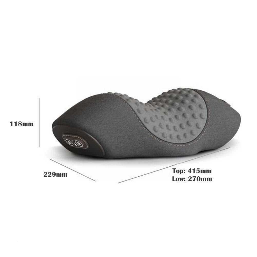 Бездротова портативна масажна подушка Spine Pillow USB для шийного відділу хребта з УФ прогріванням - мініатюра 4