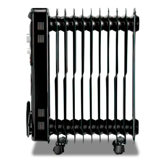 Радіатор масляний RAF 0929 Побутовий масляний обігрівач - батарея на 9 секцій, 2400 Вт - мініатюра 2
