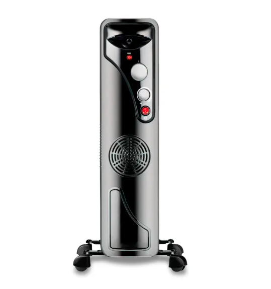 Радіатор масляний RAF 0929 Побутовий масляний обігрівач - батарея на 9 секцій, 2400 Вт - мініатюра 4