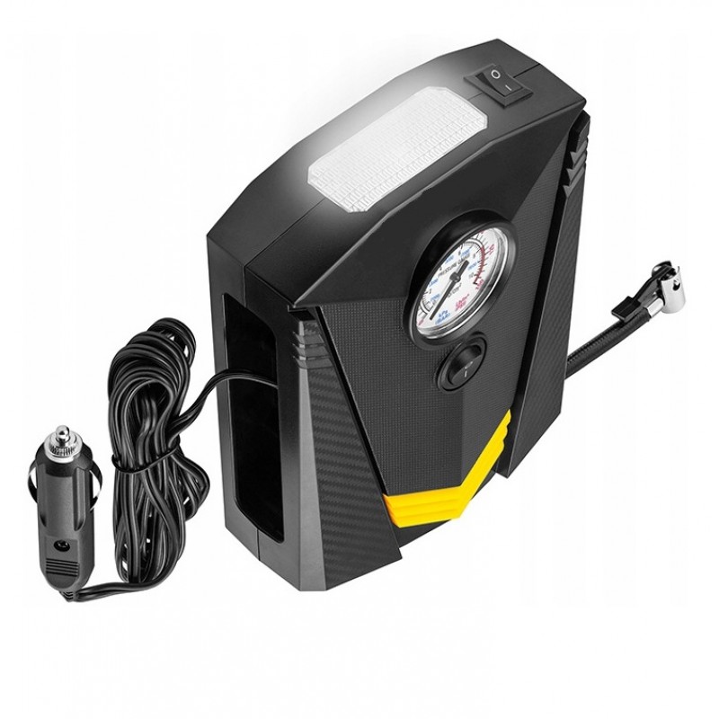 Автомобільний компресор Портативний повітряний насос для шин, 12V - мініатюра 2