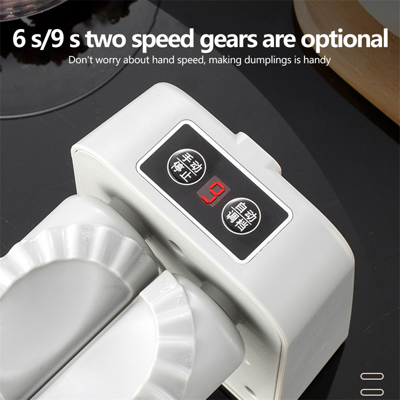 Автоматична USB машинка для швидкого ліплення вареників та пельменів - мініатюра 3