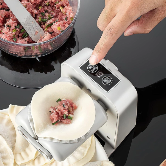 Автоматична USB машинка для швидкого ліплення вареників та пельменів - мініатюра 4