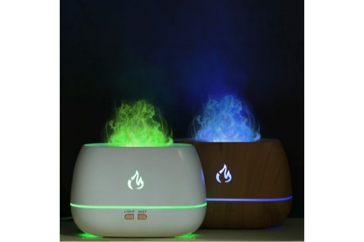 Ультразвуковий зволожувач повітря Blaze з ефектом полум'я та підсвічуванням - нічником на 7 кольорів - мініатюра 5