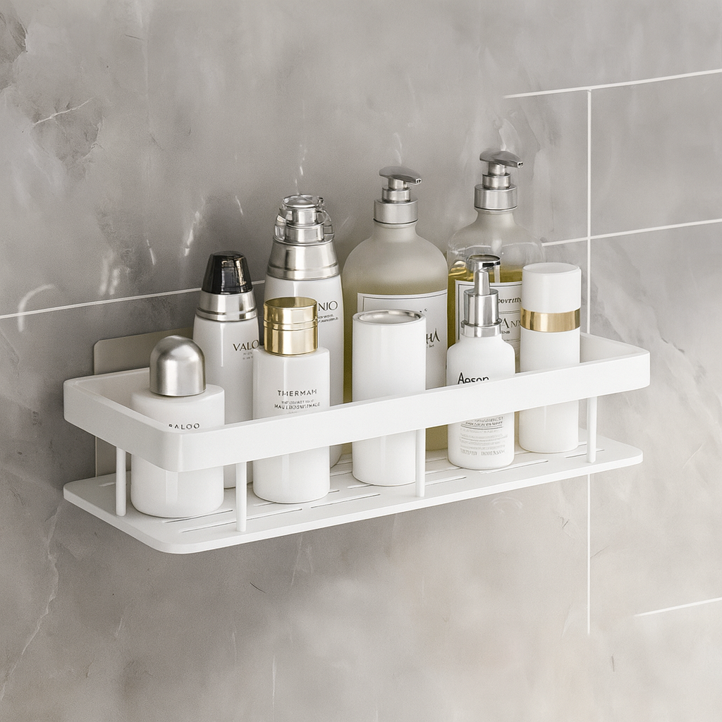Настінна підвісна полиця – органайзер для ванної кімнати Insta Rack - мініатюра 2