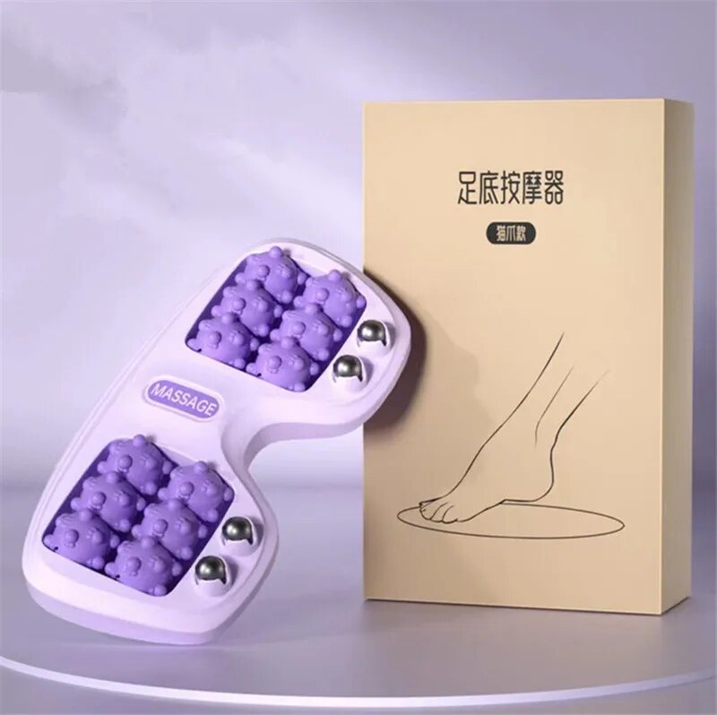 Роликовий магнітний масажер для стоп Cat Claw Style Foot Massager Акупунктурна терапія для ніг - мініатюра 3