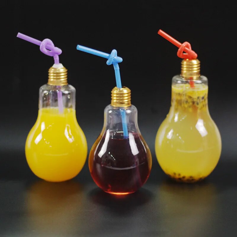 Коктейльна склянка для напоїв "Лампочка", 200 мл - мініатюра 3