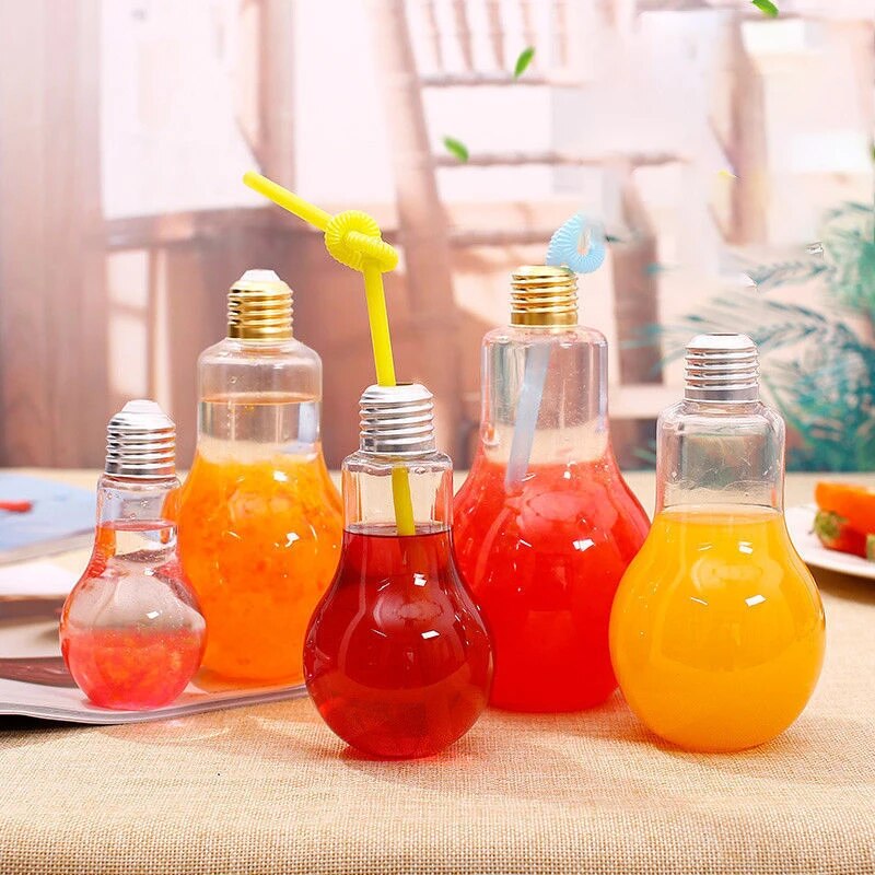 Коктейльна склянка для напоїв "Лампочка", 200 мл - мініатюра 4