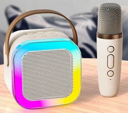Дитячий набір Караоке Бездротовий мікрофон + Колонка Bluetooth