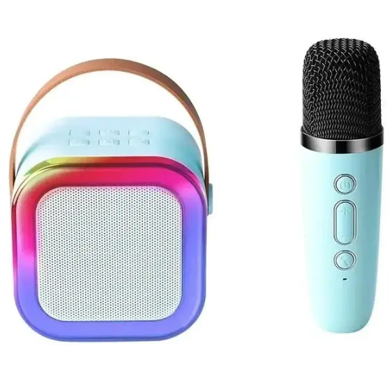 Дитячий набір Караоке Бездротовий мікрофон + Колонка Bluetooth - мініатюра 5