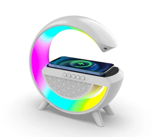 Лампа – нічник Smart DEMO Light Sound Machine з бездротовою зарядкою та вбудованою Bluetooth колонкою