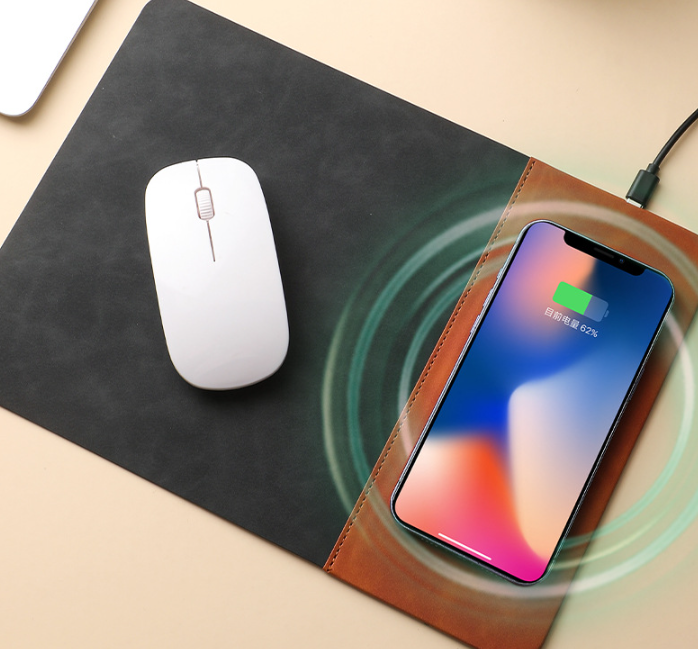 Килимок для миші з бездротовою зарядкою для смартфона - мініатюра 2