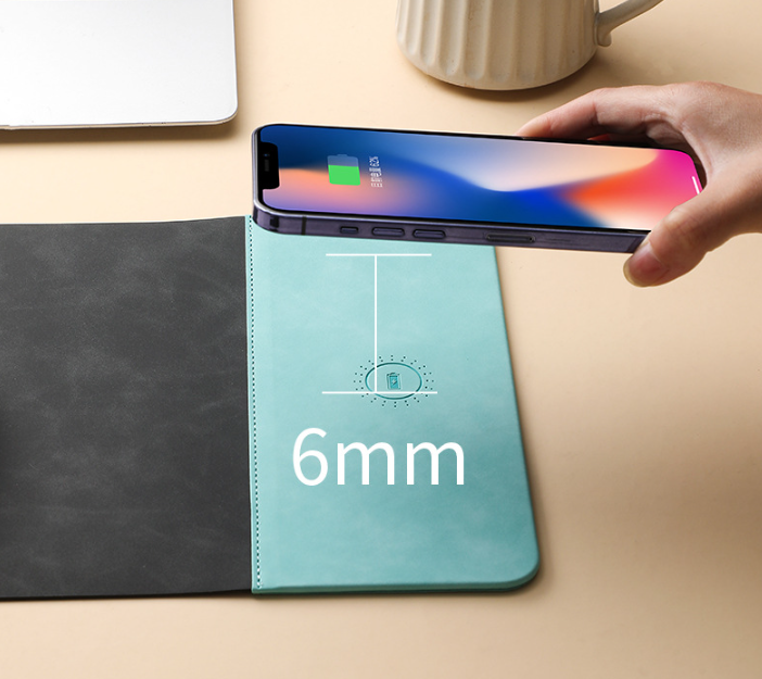 Килимок для миші з бездротовою зарядкою для смартфона - мініатюра 7