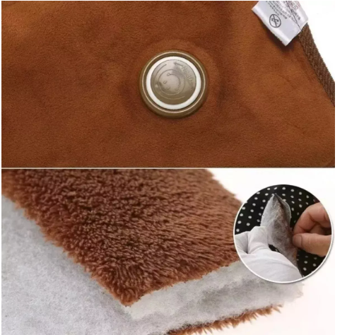 Затишна електрична муфта для рук ∙ Плюшева грілка для рук із малюнком - мініатюра 3