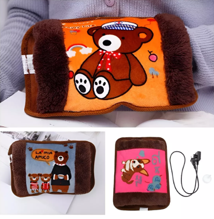 Затишна електрична муфта для рук ∙ Плюшева грілка для рук із малюнком - мініатюра 4