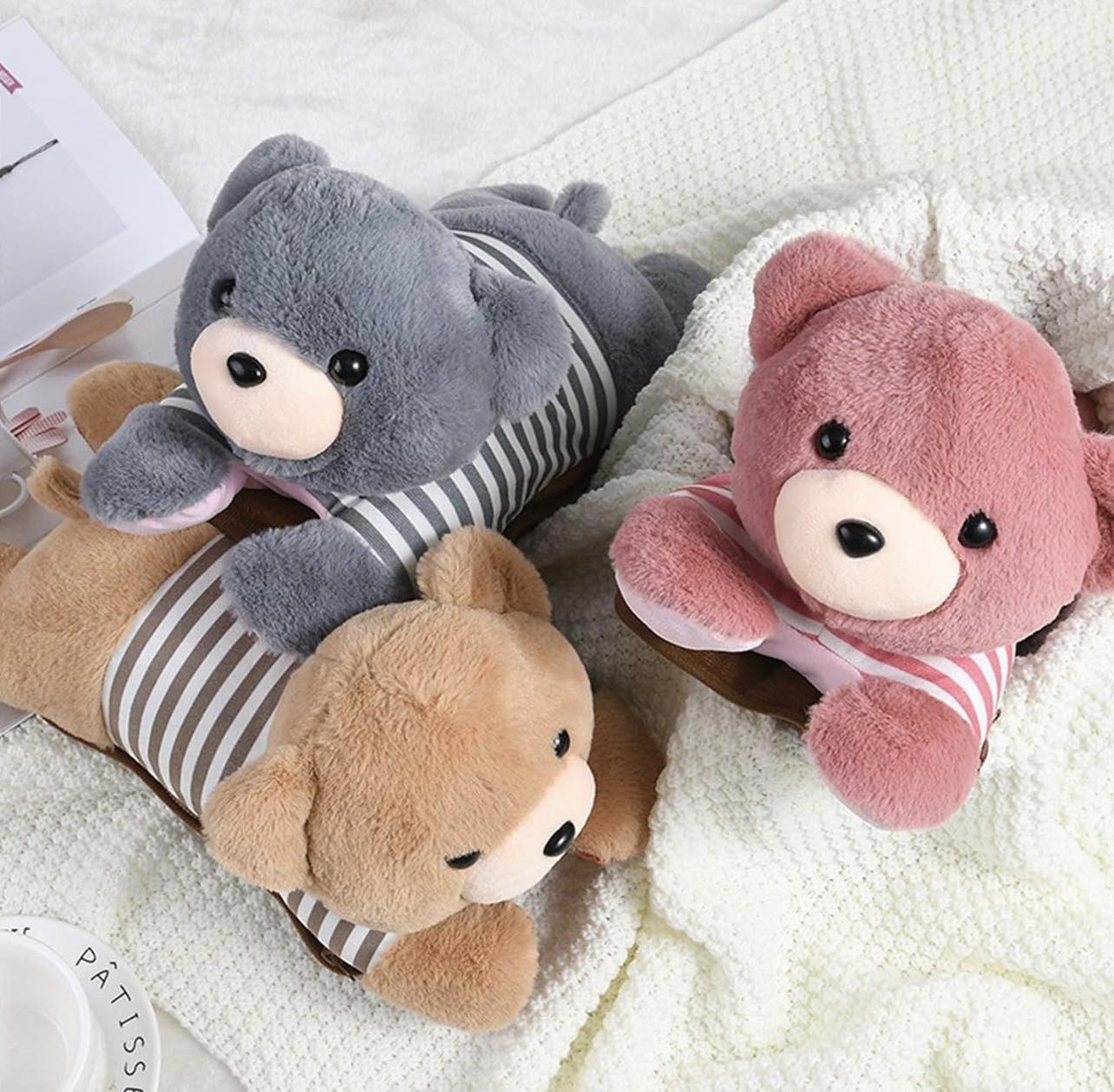 Комфортна електрична муфта для рук ∙ Плюшева грілка "Улюблений вихованець"