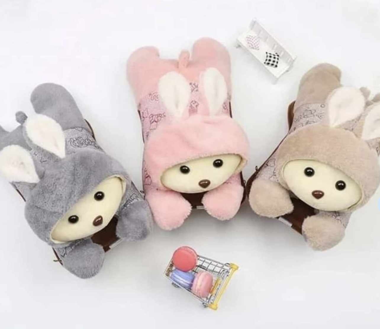 Комфортна електрична муфта для рук ∙ Плюшева грілка "Улюблений вихованець" - мініатюра 3