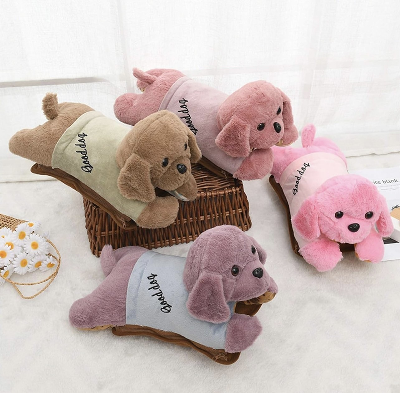 Комфортна електрична муфта для рук ∙ Плюшева грілка "Улюблений вихованець" - мініатюра 4