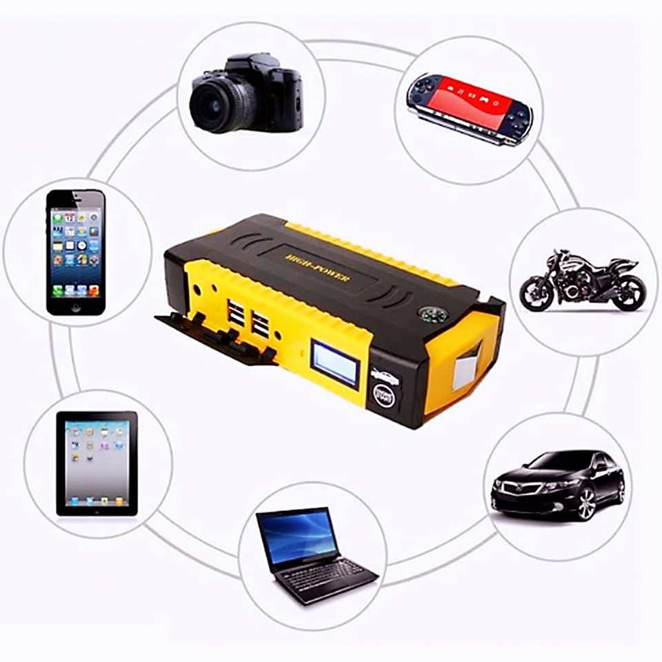 Автомобільний пускозарядний пристрій JUMPSTARTER TM15 50800 мАг - мініатюра 6