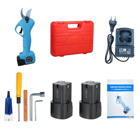 Електросекатор бездротовий Garden Master QJ25 зі знімними акумуляторами 2х16,8V Li-ion - мініатюра 3