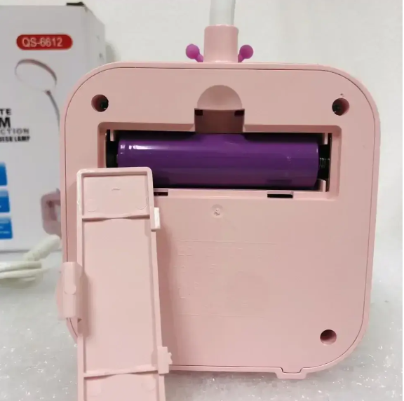 Настільна світлодіодна лампа Teddy Bear з підсвічуванням та гнучкою ніжкою ∙ Функціональна LED-лампа з акумулятором - мініатюра 4