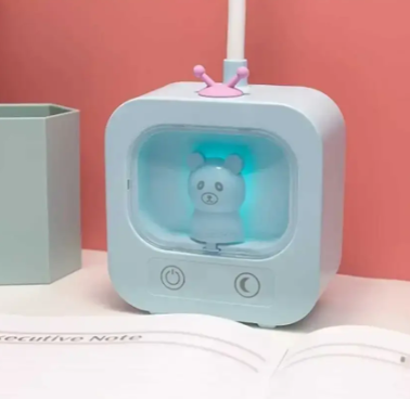 Настільна світлодіодна лампа Teddy Bear з підсвічуванням та гнучкою ніжкою ∙ Функціональна LED-лампа з акумулятором - мініатюра 6