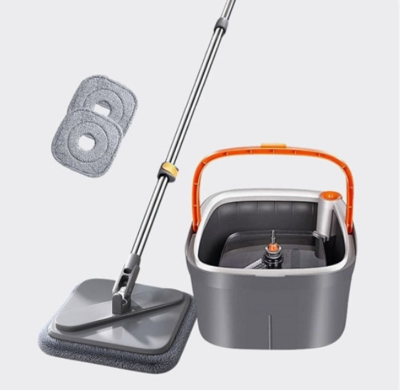 Швабра з відром і віджимом Mop with Bucket K10 ∙ Комплект для миття підлог ∙ Складна швабра