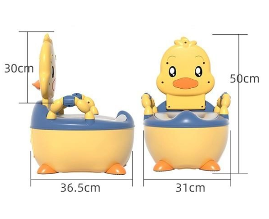 Портативний складний горщик Каченя з м'яким сидінням - мініатюра 4