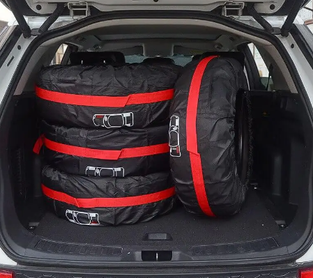 Чохли для зберігання шин та коліс ∙ Комплект чохлів для автомобіля R18 - мініатюра 3