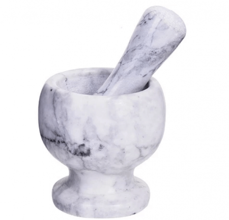 Мармурова ступка з товкачем FRICO FRU-059 для подрібнення спецій - мініатюра 2