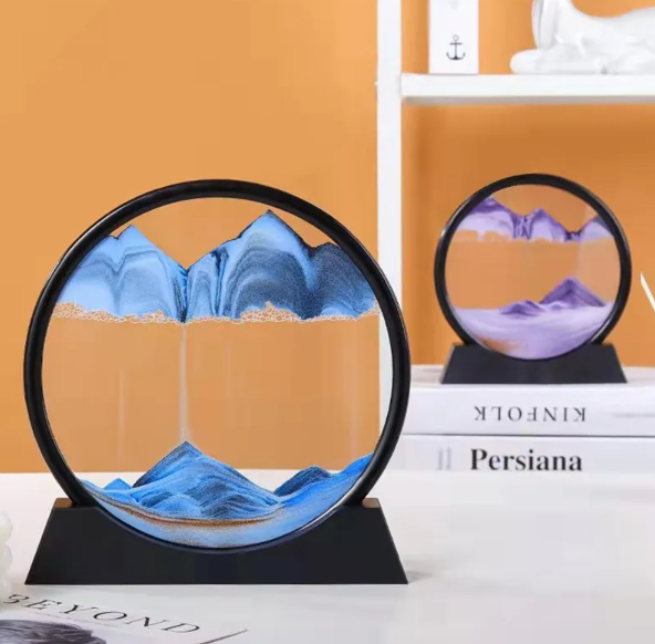 Настільна пісочна 3D картина – антистрес «Піщаний пейзаж» Рухливий пісок